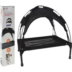 Pets Collection Letto/Tenda per Animali Domestici 60x45 cm Nero