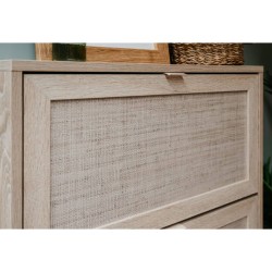 Finori Credenza Bali 01A Rovere Sonoma e Stampa Canna