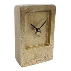 Gifts Amsterdam Orologio Tavolo Liverpool Alluminio Oro 11x4,5x17,5 cm