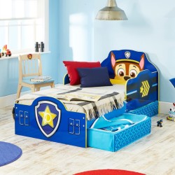 Paw Patrol Letto per Bambini con Cassetti 145x68x77 cm Blu WORL268007