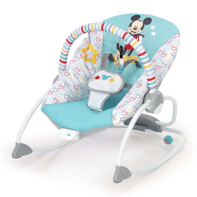 Disney Baby Dondolo per Bambini 2 in 1 Mickey Mouse Bestie Original