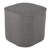 Venture Home Pouf Piff 44x44x41 cm Pelliccia Grigia