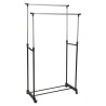 Storage solutions Appendiabiti Doppio Regolabile Ruote 80x42x(90-160)