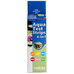 Velda Strisce Aqua Test 6 in 1- 50 pz 121519