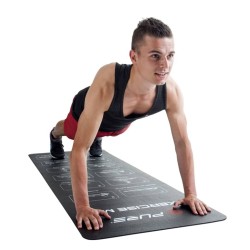 Pure2Improve Tappetino Fitness 182x61 cm Nero P2I290000