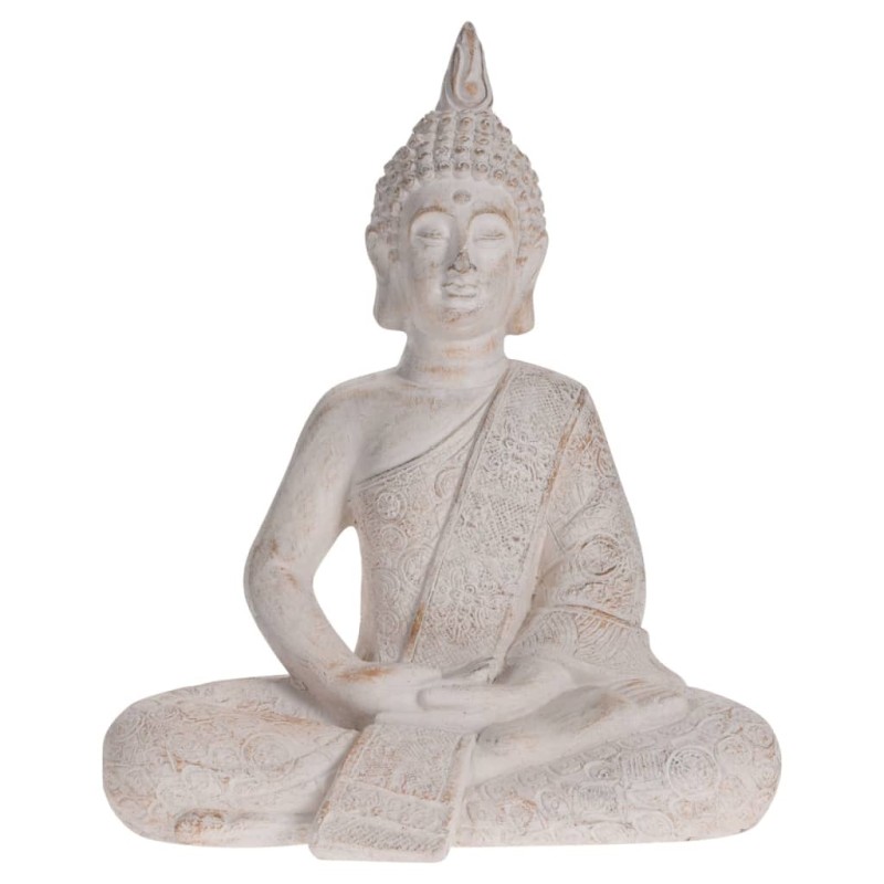 ProGarden Decorazione da Giardino Buddha Seduto 29,5x17x37 cm