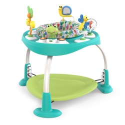 Bright Starts Girello Neonati 2 in 1 Bounce Bounce Baby Playful Pond