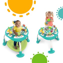 Bright Starts Girello Neonati 2 in 1 Bounce Bounce Baby Playful Pond