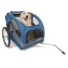 PetSafe Rimorchio da Bici per Cani Happy Ride L Blu