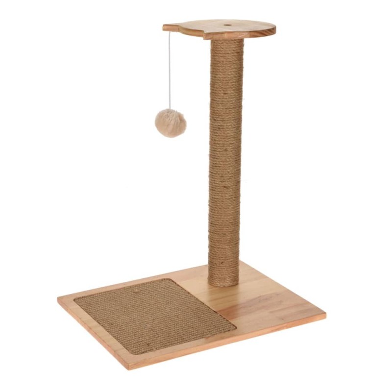 Pets Collection Albero Tiragraffi su Supporto con Pallina 40x30x50 cm