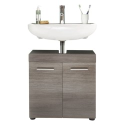 Trendteam Unità Lavabo Runner Argento Fumé