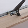 wolfcraft Tagliapiastrelle TC 610 W Metallo e Legno 61 cm