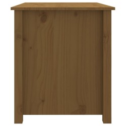 vidaXL Tavolino da Salotto Miele 71x49x55 cm in Legno Massello di Pino