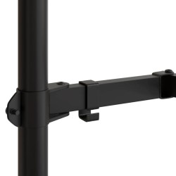 vidaXL Supporto per Monitor in Acciaio Nero VESA 75/100 mm