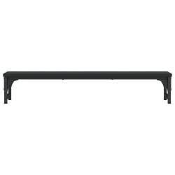 vidaXL Supporto per Monitor Nero 85x23x15,5 cm Legno ingegnerizzato