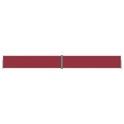 vidaXL Tenda Laterale Retrattile Rossa 140x1200 cm