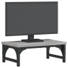 vidaXL Supporto per Monitor Grigio Sonoma 37x23x14cm Legno ingegnerizzato