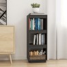 vidaXL Libreria/Divisorio Grigio 40x35x103cm in Legno Massello di Pino