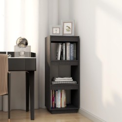 vidaXL Libreria/Divisorio Grigio 40x35x103cm in Legno Massello di Pino