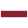 Pannelli Murali 12 pz Rosso Vino 60x15 cm Velluto 1,08 m²