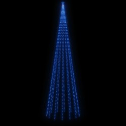 vidaXL Albero di Natale con Puntale Blu 1134 LED 800 cm