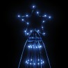 vidaXL Albero di Natale con Puntale Blu 1134 LED 800 cm