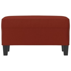 Panca Rosso Vino 70x35x41 cm in Similpelle