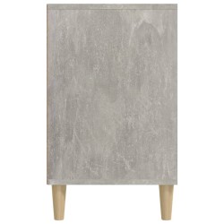 vidaXL Scarpiera Grigio Cemento 102x36x60 cm in Legno Ingegnerizzato