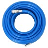 vidaXL Tubo d'Aria Blu 0,6" 5 m in PVC