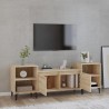 vidaXL Mobile Porta TV Rovere Sonoma 160x35x55 cm Legno ingegnerizzato