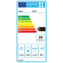 vidaXL Cappa a Parete 90 cm in Acciaio e Vetro Temperato Nero