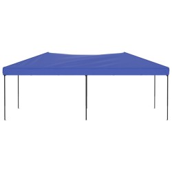 vidaXL Tenda per Feste Pieghevole Blu 3x6 m