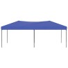 vidaXL Tenda per Feste Pieghevole Blu 3x6 m