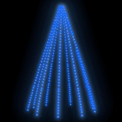 vidaXL Rete di Luce per Albero di Natale 400 LED Blu 400 cm