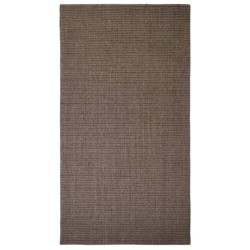 vidaXL Tappeto in Sisal per Tiragraffi Marrone 80x150 cm