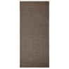 vidaXL Tappeto in Sisal per Tiragraffi Marrone 66x150 cm