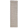 vidaXL Tappeto in Sisal per Tiragraffi Sabbia 80x300 cm