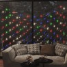 vidaXL Luci di Natale Rete Colorate 3x2m 204 LED Interni Esterni