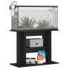 vidaXL Supporto per Acquario 80x35x60 cm in Legno ingegnerizzato Nero