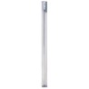 vidaXL Colonna d'Acqua da Giardino 80 cm Acciaio Inox Rotonda