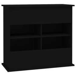 vidaXL Supporto per Acquario 81x36x73 cm in Legno ingegnerizzato Nero