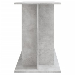 vidaXL Supporto Acquario 120x40x60 cm Legno ingegnerizzato Grigio Cemento