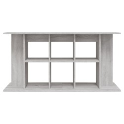 vidaXL Supporto Acquario 120x40x60 cm Legno ingegnerizzato Grigio Sonoma