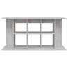 vidaXL Supporto Acquario 120x40x60 cm Legno ingegnerizzato Grigio Sonoma