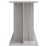 vidaXL Supporto Acquario 120x40x60 cm Legno ingegnerizzato Grigio Sonoma