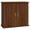 vidaXL Supporto Acquario 81x36x73 cm Legno ingegnerizzato Rovere Marrone