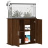 vidaXL Supporto Acquario 81x36x73 cm Legno ingegnerizzato Rovere Marrone