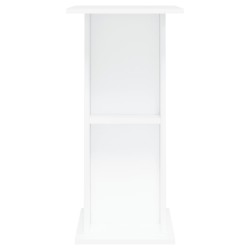 vidaXL Supporto per Acquario Bianco 60,5x36x72,5 cm Legno ingegnerizzato