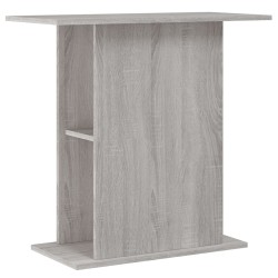 vidaXL Supporto Acquario 36x75x72,5 cm Legno ingegnerizzato Grigio Sonoma