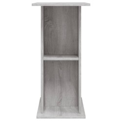 vidaXL Supporto Acquario 36x75x72,5 cm Legno ingegnerizzato Grigio Sonoma